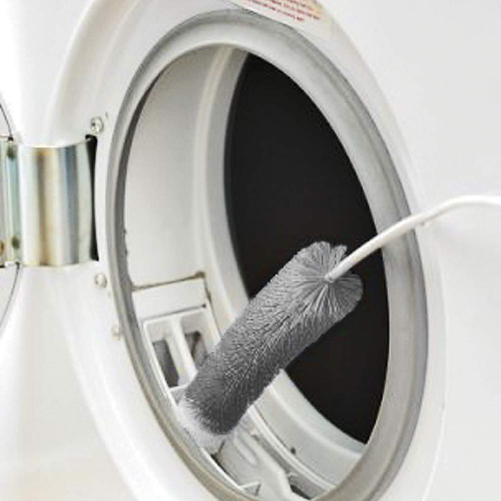 Unger 30” Dryer and Vent Brush, Lint Catcher for Household Cleaning, Trapping Laundry Room Tool, Easy to Clean Bristles, Flexible Gadget with Scratch Free Protection - Image 6